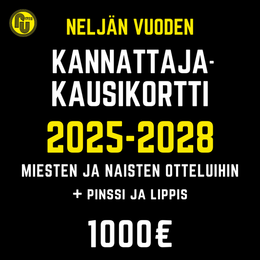 4V Kannattajakausikortti (2025-2028)