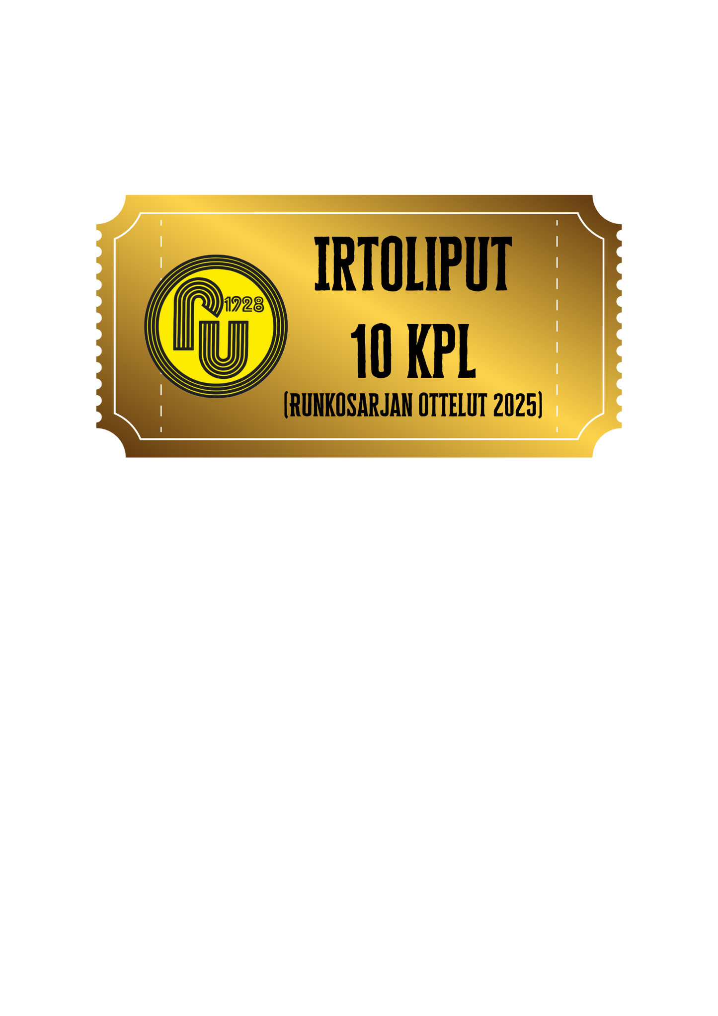 Irtolippupaketti 10 kpl