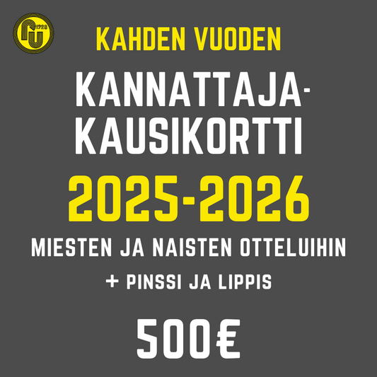 2V Kannattajakausikortti (2025-2026)